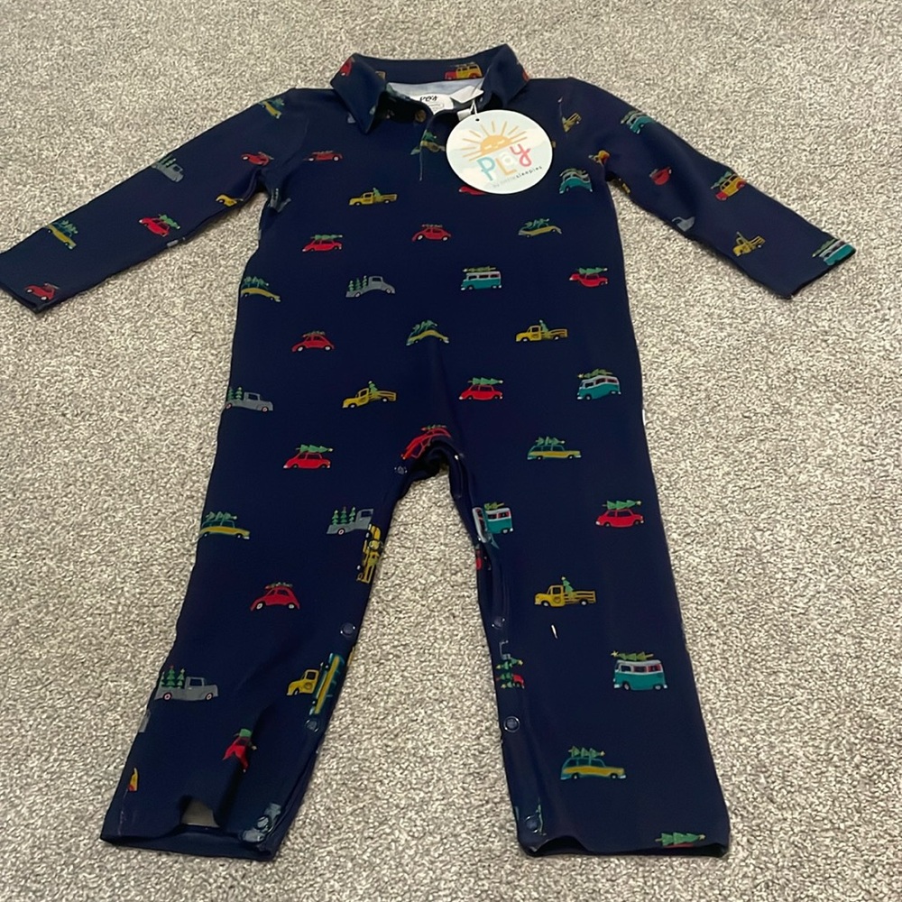 NWT Little Sleepies Christmas Longall